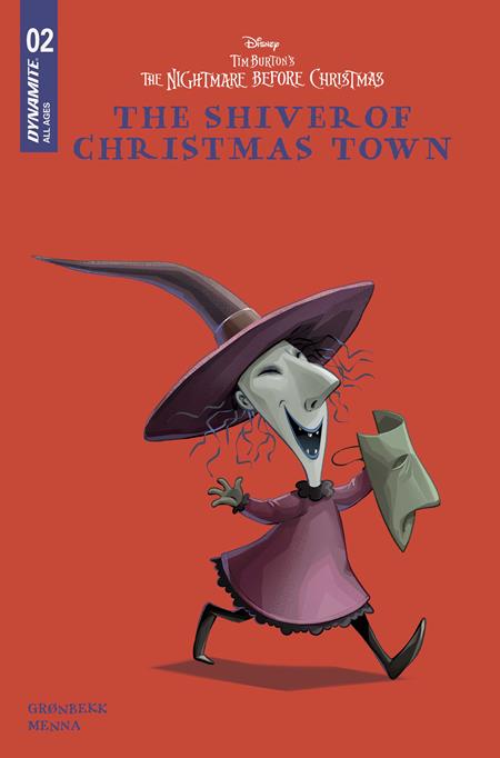 TIM BURTONS THE NIGHTMARE BEFORE CHRISTMAS THE SHIVER OF CHRISTMAS TOWN #2 CVR D DISNEY LIBRARY VAR ISBN: 72513036048902041 - Release Date: 2/4/26