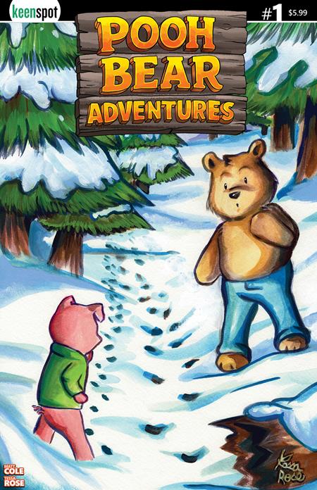 POOH BEAR ADVENTURES #1 CVR A TESSA ROSE BAGGED WITH TRADING CARD ISBN: 60283502327000111 - Release Date: 2/18/26