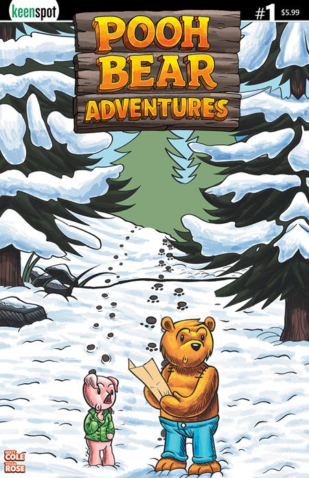 POOH BEAR ADVENTURES #1 CVR D JOSE CHIRINOS (BAGGED WITH TRADING CARD) ISBN: 60283502327000141 - Release Date: 2/18/26