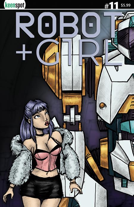 ROBOT + GIRL #11 CVR A MIKE WHITE LEFT SIDE CONNECTING COVER BAGGED WITH TRADING CARD ISBN: 70712974110301111 - Release Date: 2/25/26
