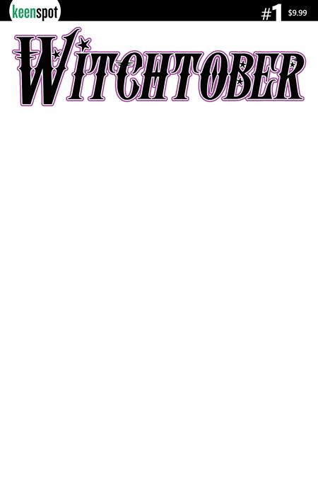 WITCHTOBER #1 CVR B BLANK SKETCH  COLORING BOOK COVER VAR ISBN: 60283502328700121 - Release Date: 2/11/26