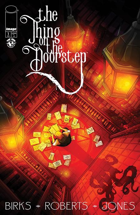 THE THING ON THE DOORSTEP #1 (OF 5) CVR B LYNDON WHITE VAR ISBN: 1225IM0281 - Release Date: 2/11/26