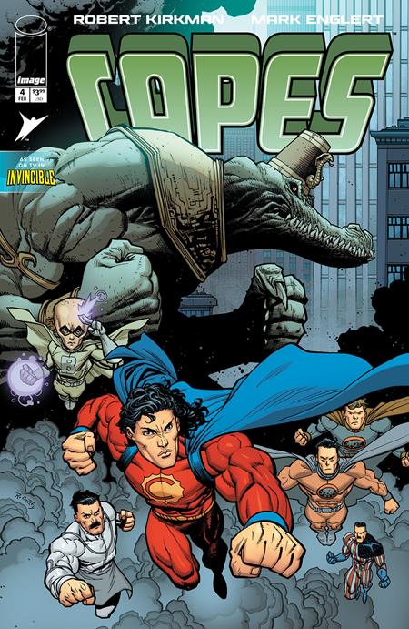 INVINCIBLE UNIVERSE CAPES #4 CVR A RYAN OTTLEY & DAVE MCCAIG ISBN: 70985304498700411 - FOC DATE: 2/2/26  - Release Date: 2/25/26
