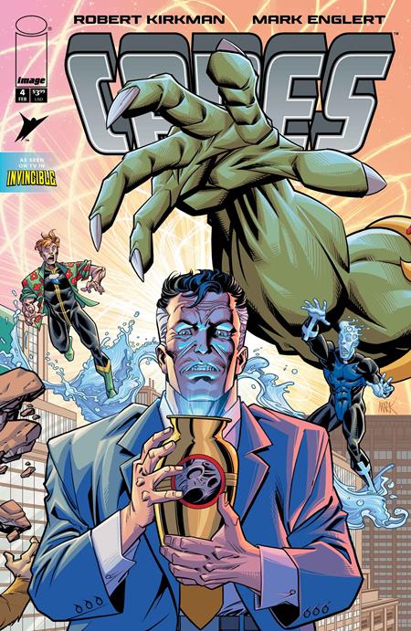 INVINCIBLE UNIVERSE CAPES #4 CVR B MARK ENGLERT VAR ISBN: 70985304498700421 - FOC DATE: 2/2/26  - Release Date: 2/25/26