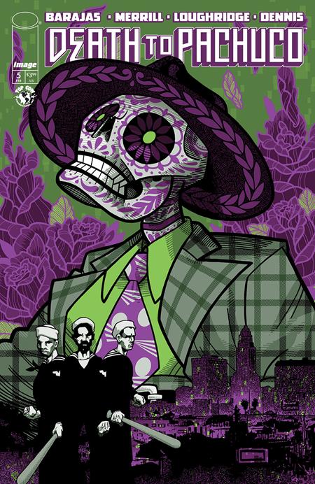DEATH TO PACHUCO #5 (OF 5) CVR B J GONZO VAR (MR) ISBN: 1225IM0322 - Release Date: 2/18/26