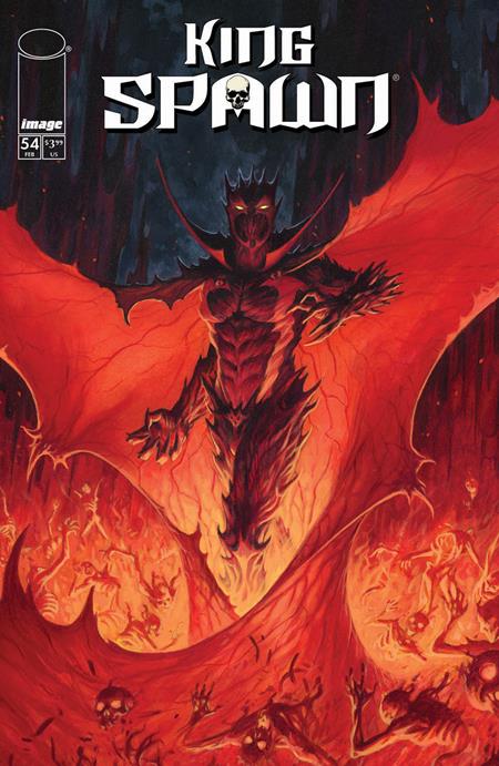 KING SPAWN #54 CVR A GIANENRICO BONACORSI ISBN: 70985303170305411 - FOC DATE: 3/16/26  - Release Date: 4/8/26