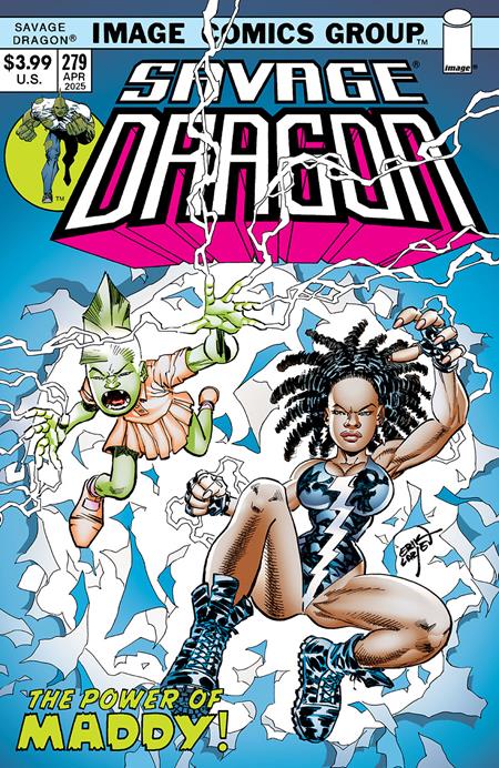 SAVAGE DRAGON #279 CVR B ERIK LARSEN 70S TRADE DRESS VAR (MR) ISBN: 70985305211127921 - FOC DATE: 2/2/26  - Release Date: 2/25/26