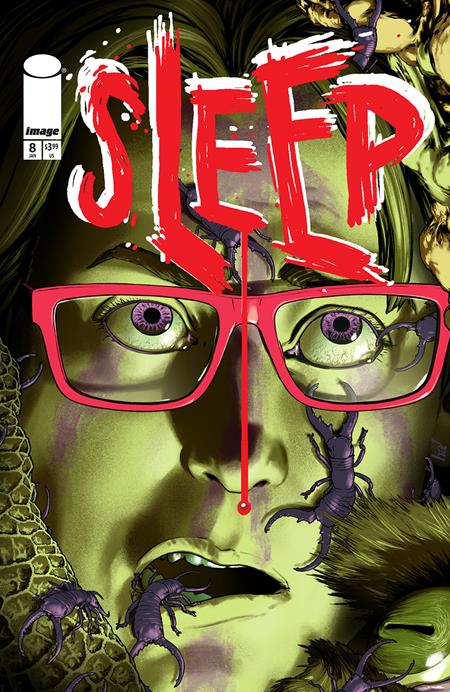 SLEEP #8 (OF 8) CVR B GENE HA VAR (MR) ISBN: 70985304306500821 - FOC DATE: 2/9/26  - Release Date: 3/4/26
