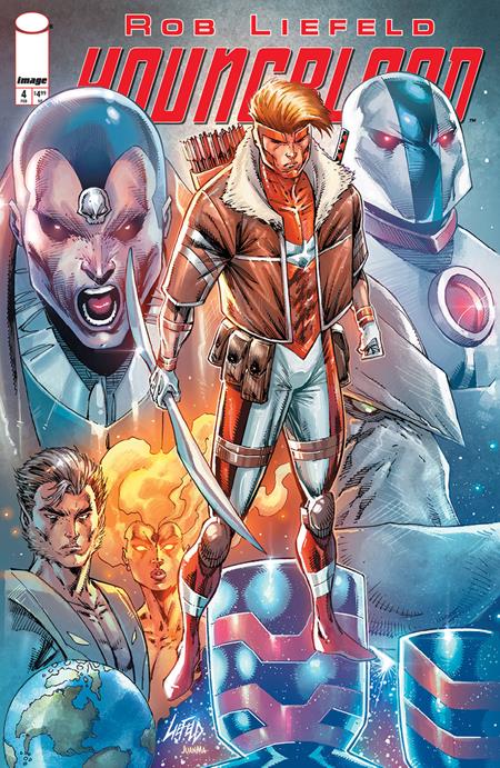 YOUNGBLOOD #4 (2025) CVR A ROB LIEFELD ISBN: 70985304513700411 - FOC DATE: 2/2/26  - Release Date: 2/25/26