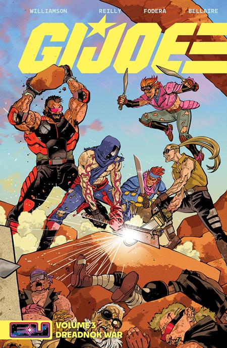 GI JOE TP VOL 03 DIRECT MARKET EXCLUSIVE TOM REILLY VAR ISBN: 9781534335738 - FOC DATE: 2/9/26  - Release Date: 3/18/26