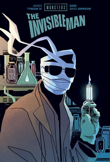 UNIVERSAL MONSTERS THE INVISIBLE MAN HC DANI & BRAD SIMPSON CVR ISBN: 9781534333703 - FOC DATE: 2/16/26  - Release Date: 3/25/26