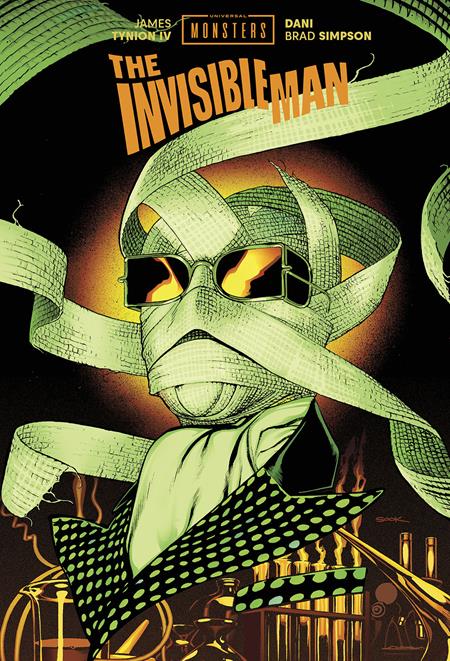 UNIVERSAL MONSTERS THE INVISIBLE MAN HC DIRECT MARKET EXCLUSIVE RYAN SOOK VAR ISBN: 9781534334373 - FOC DATE: 2/16/26  - Release Date: 3/25/26