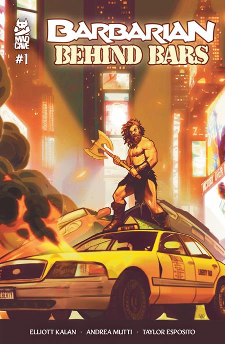 BARBARIAN BEHIND BARS #1 (OF 5) CVR A FRANCESCO TOMASELLI ISBN: 1225MA0794 - Release Date: 2/11/26