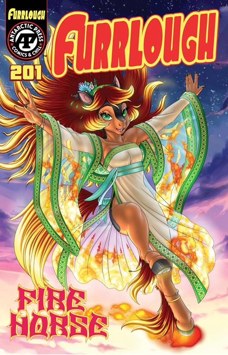 FURRLOUGH #201 CVR B HOLLY DAUGHTREY FIRE HORSE VAR ISBN: 61072106031520121 - FOC DATE: 2/2/26  - Release Date: 3/11/26