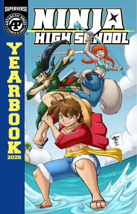 NINJA HIGH SCHOOL YEARBOOK 2026 CVR A BEN DUNN ISBN: 61072114004802011 - Release Date: 2/11/26
