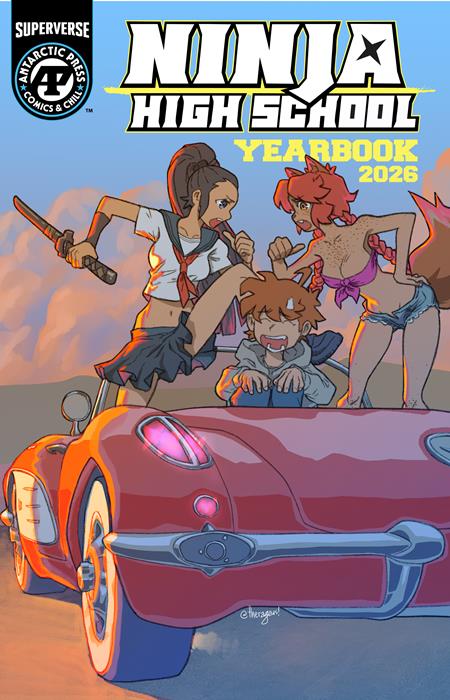 NINJA HIGH SCHOOL YEARBOOK 2026 CVR B DANIEL CORONADO FIRE HORSE VAR ISBN: 61072114004802021 - Release Date: 2/11/26