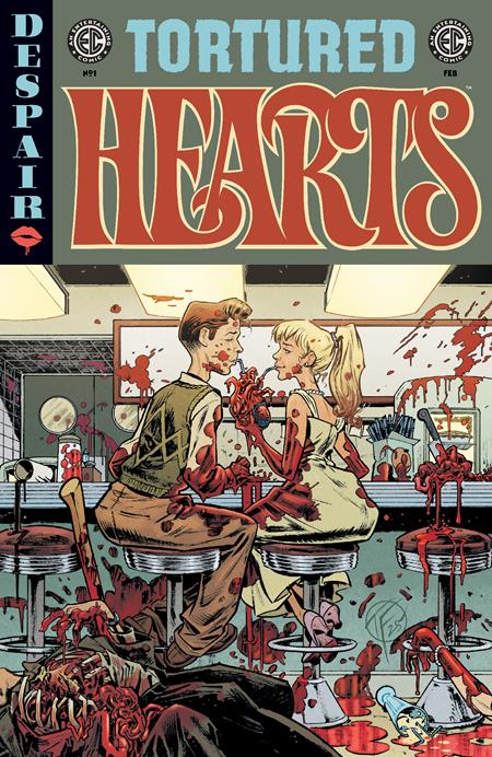 EC TORTURED HEARTS #1 (ONE SHOT) CVR C TOM FOWLER VAR ISBN: 64985600890900131 - Release Date: 2/11/26