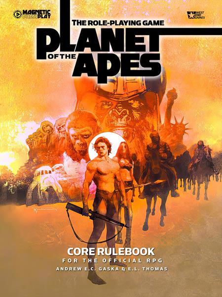 PLANET OF THE APES RPG CORE RULEBOOK HC ISBN: 9781962413039 - Release Date: 2/4/26