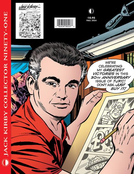 JACK KIRBY COLLECTOR #91 Previously Offered Thru Other Distributors ISBN: 182658005276 - Release Date: 2/11/26