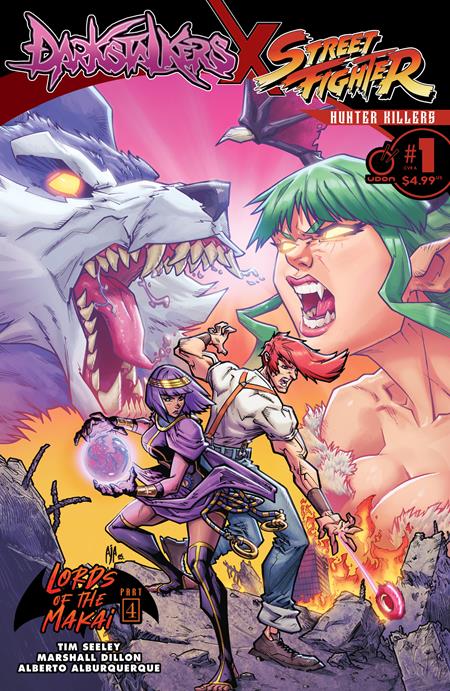 DARKSTALKERS X STREET FIGHTER HUNTER KILLERS #1 (ONE SHOT) CVR A ALBERTO ALBURQUERQUE ISBN: 1225UE1047 - Release Date: 2/25/26