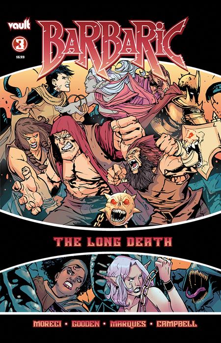 BARBARIC THE LONG DEATH #3 (OF 3) CVR A NATHAN GOODEN ISBN: 85005599419500311 - FOC DATE: 2/9/26  - Release Date: 2/25/26