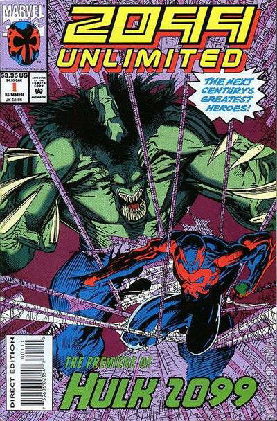 2099 Unlimited #1 - The Premiere of Hulk 2099 (1993) - CONDITION: NM- - IN STOCK