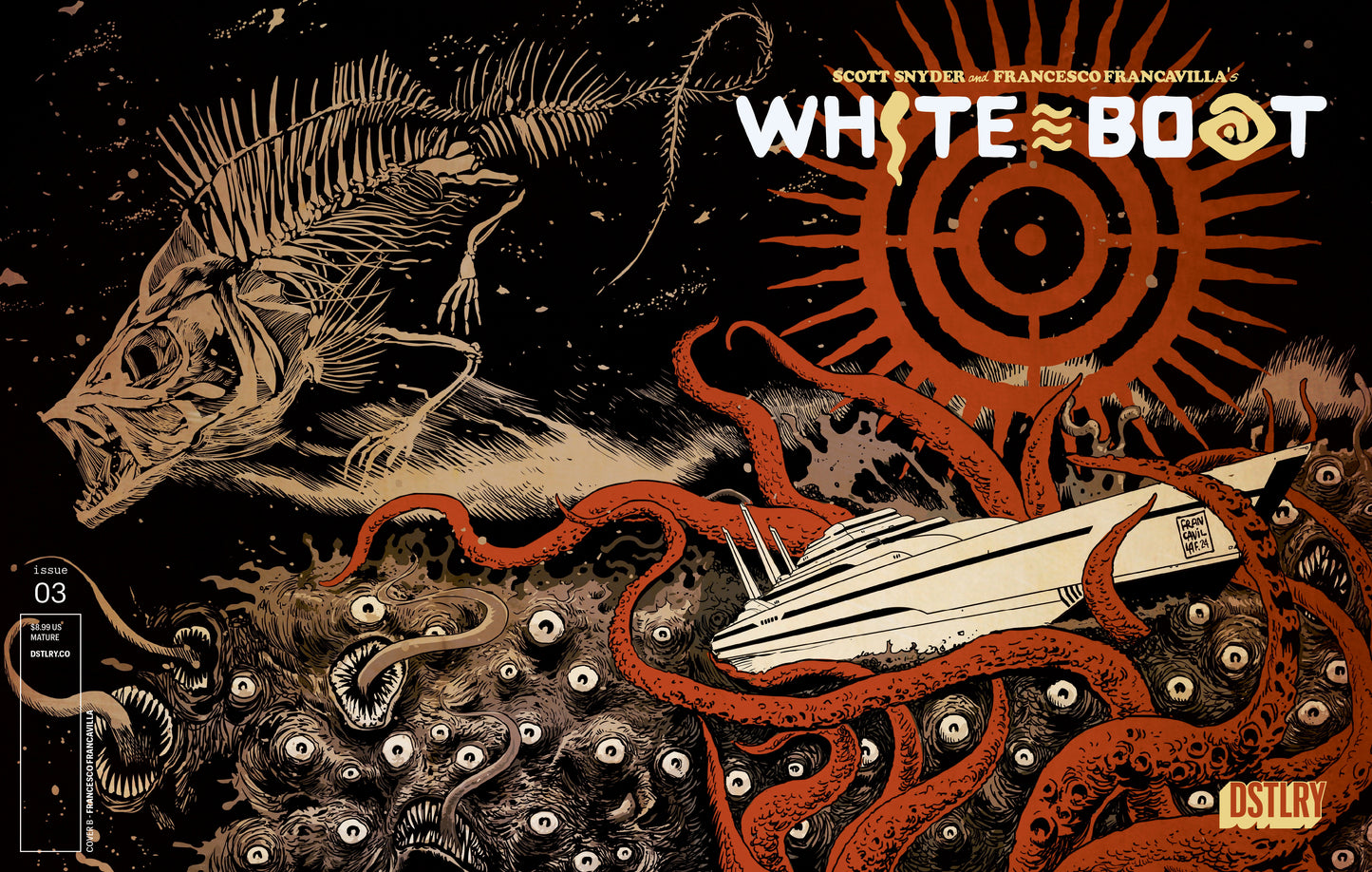WHITE BOAT #3 CVR B FRANCESCO FRANCAVILLA VARIANT ISBN: 61499847316800321 - FOC DATE: 5/17/26  - Release Date: 7/8/26