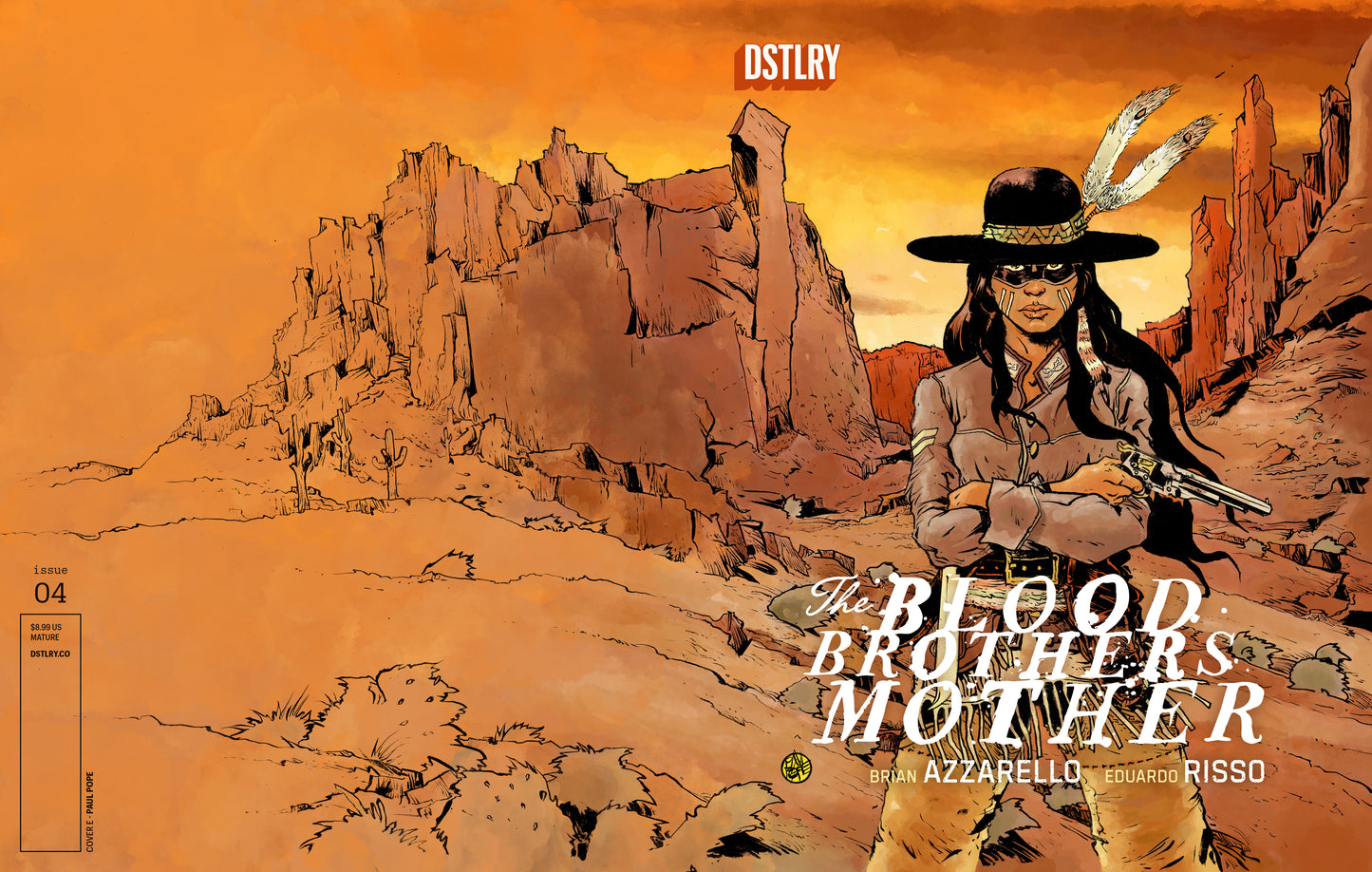 THE BLOOD BROTHERS MOTHER #4 CVR E PAUL POPE VARIANT  - Release Date:  7/16/25