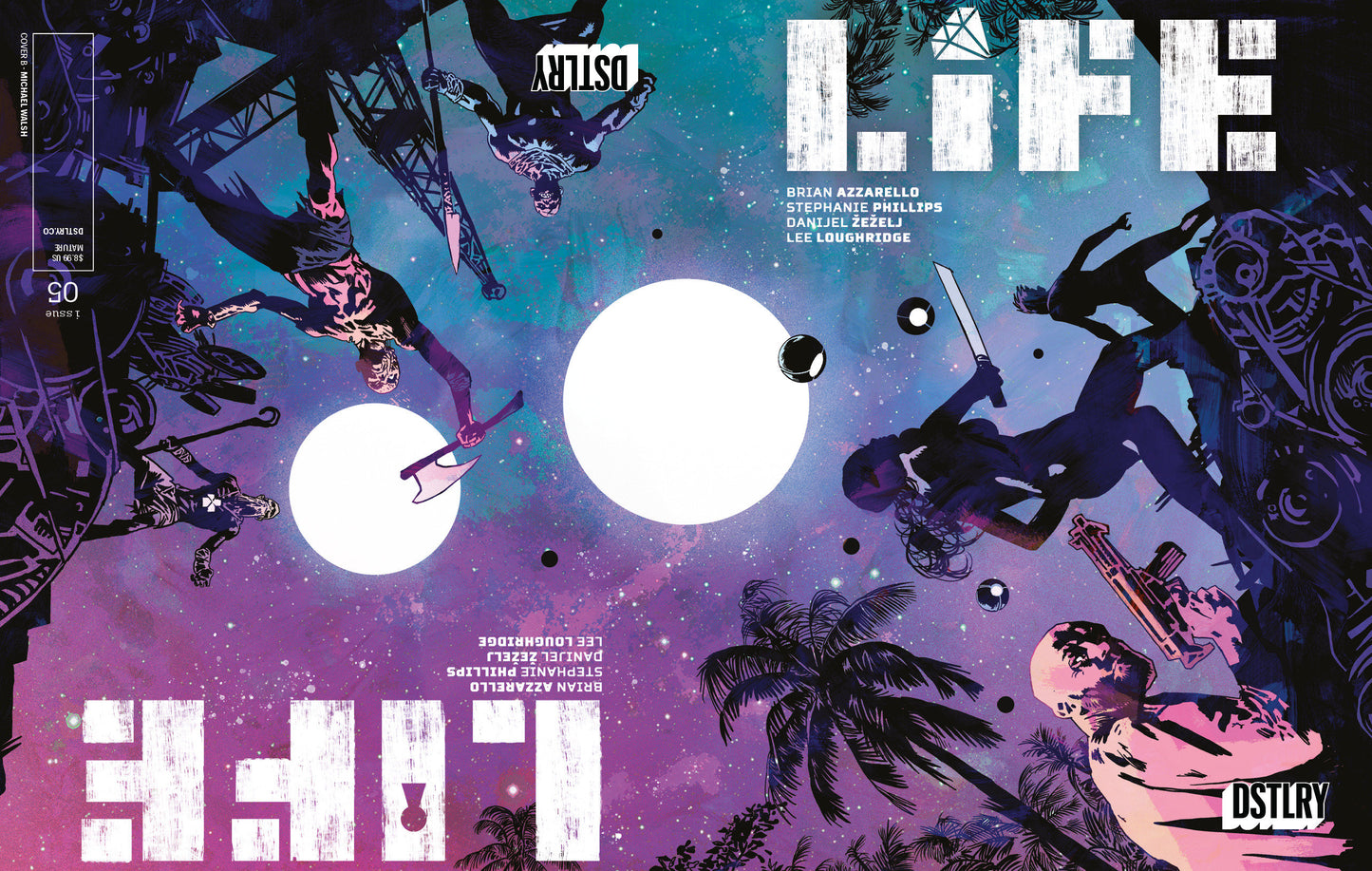 LIFE #5 CVR B MICHAEL WALSH VARIANT  - Release Date:  7/9/25