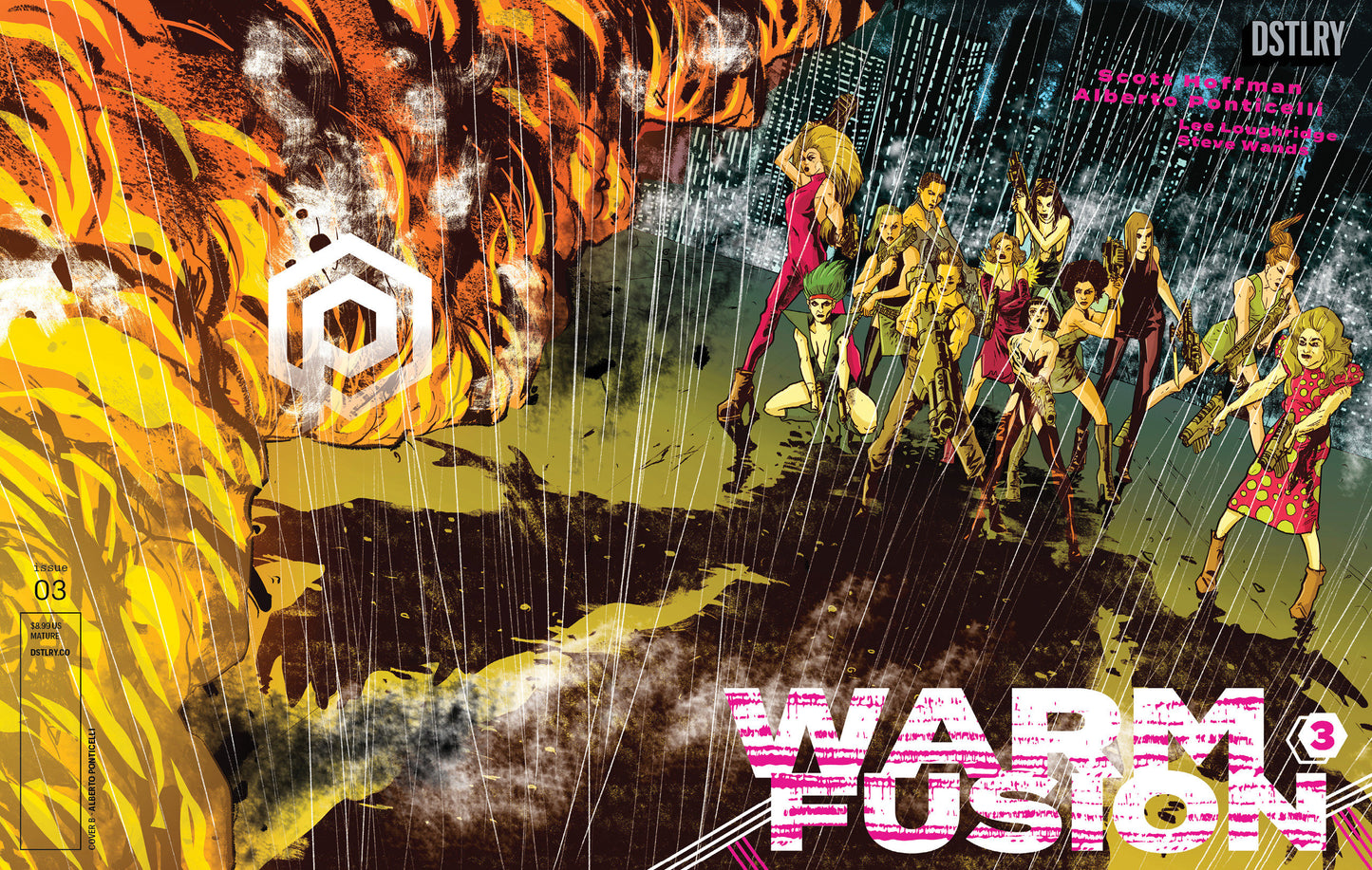 WARM FUSION #3 CVR B ALBERTO PONTICELLI VARIANT  - Release Date:  7/2/25