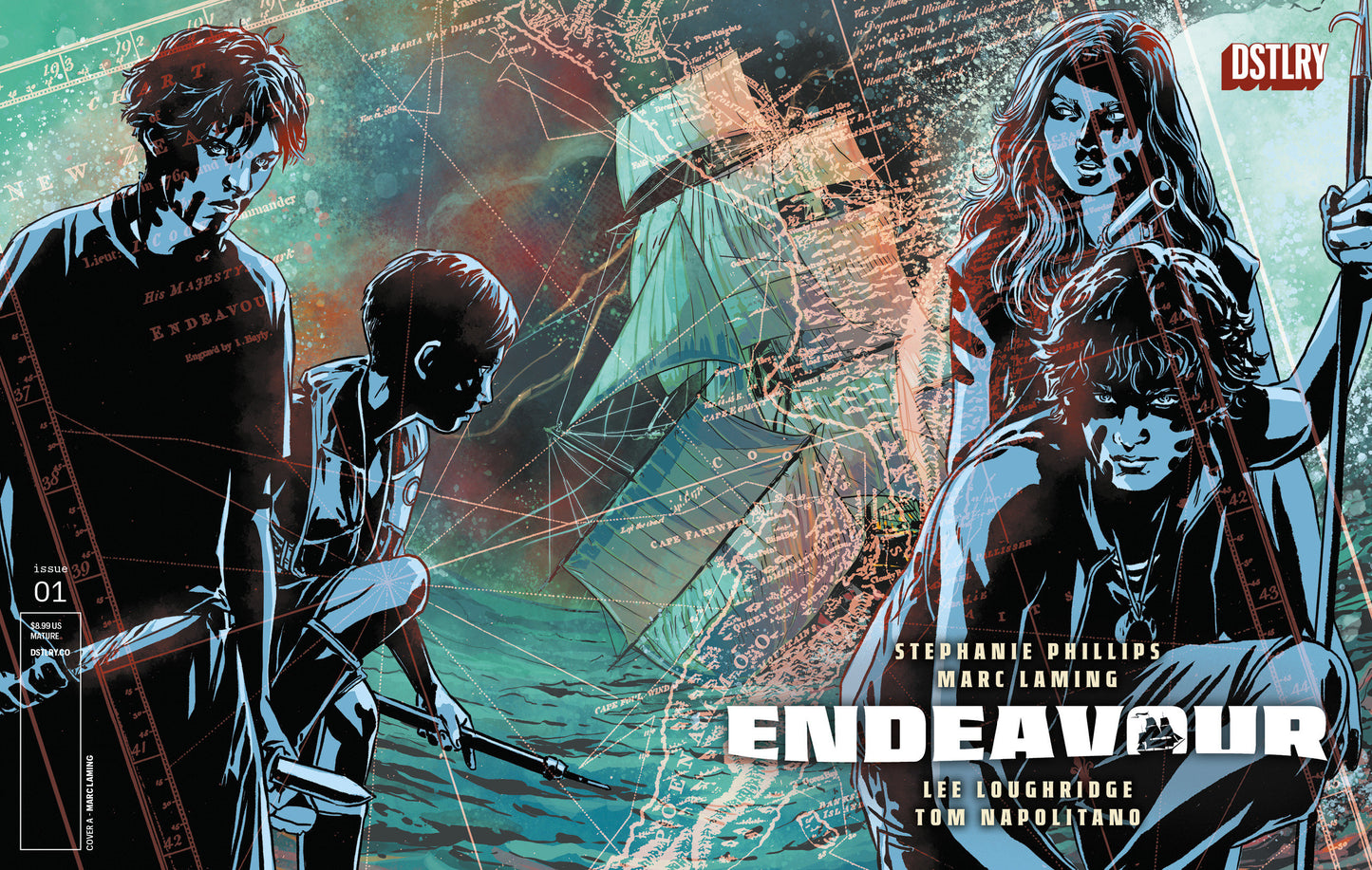 ENDEAVOUR #1 CVR A MARC LAMING - 10/8/25 - Release Date:  10/8/25