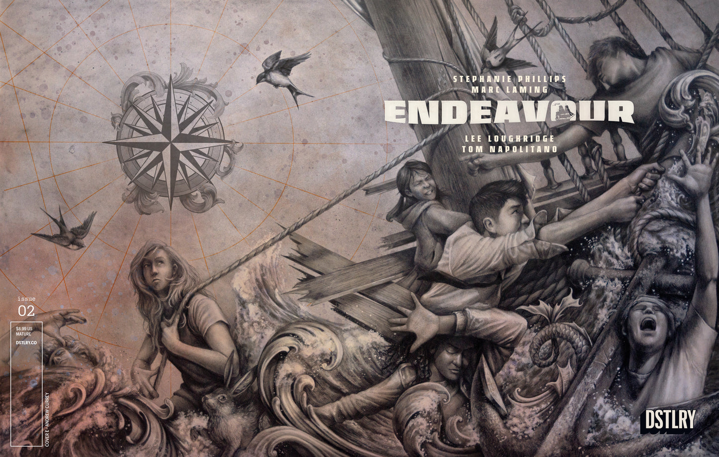 ENDEAVOUR #2 CVR E ANDREW CURRY VARIANT ISBN: 61499847369400251 - Release Date: 12/10/25