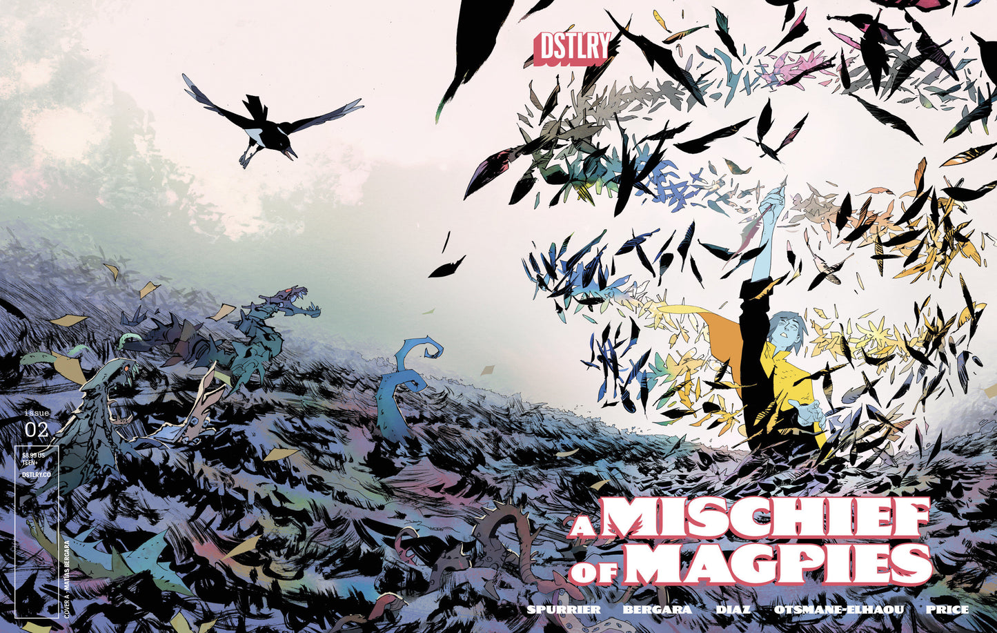 A MISCHIEF OF MAGPIES #2 CVR A MATIAS BERGARA ISBN: 61499847374800211 - FOC DATE: 7/26/26  - Release Date: 9/16/26