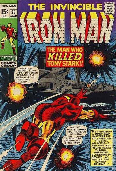 Invincible Iron Man #23 (1969) “The Man Who Killed Tony Stark” - CONDITION: Low Grade Copy - IN STOCK