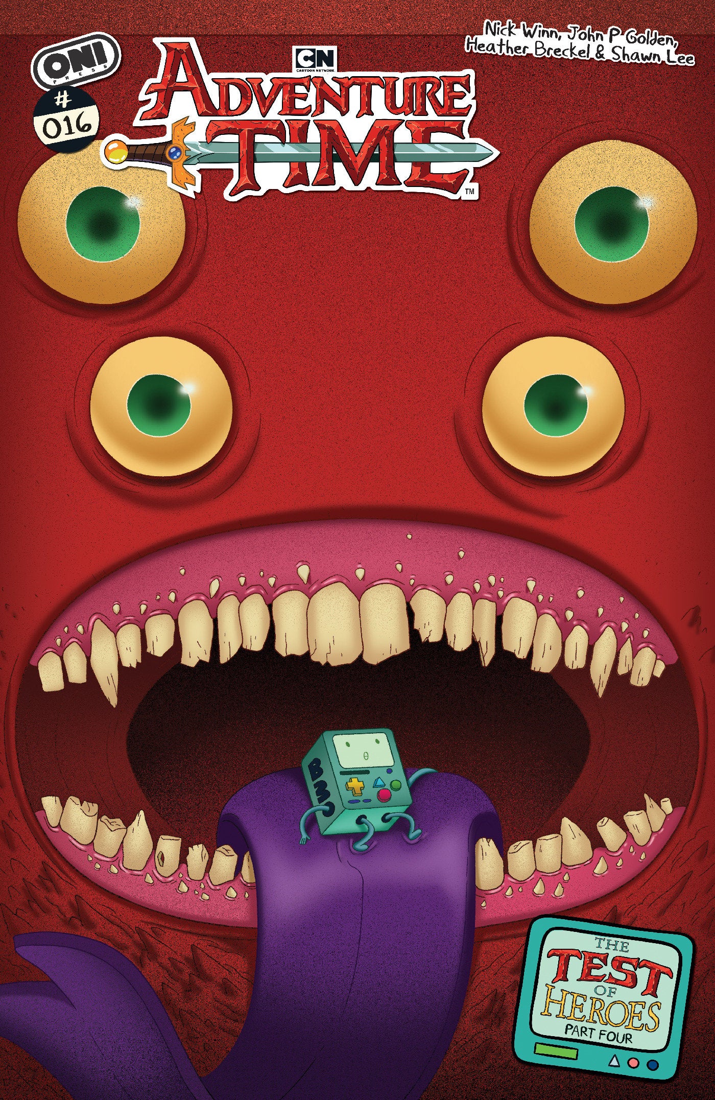 ADVENTURE TIME (2025) #16 CVR A NICK WINN ISBN: 64985600832916011 - FOC DATE: 7/12/26  - Release Date: 8/19/26