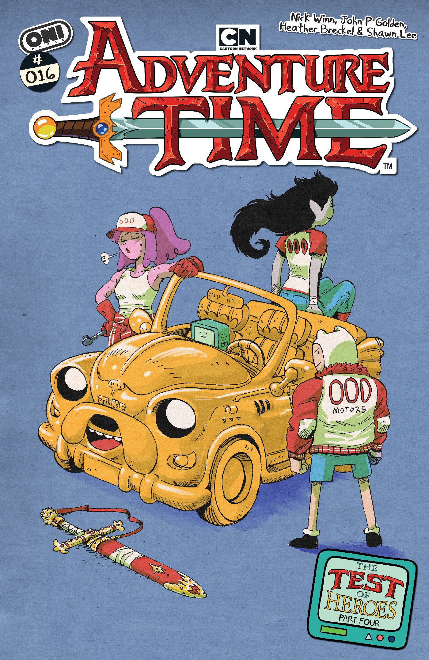 ADVENTURE TIME (2025) #16 CVR B JOHN P GOLDEN VAR ISBN: 64985600832916021 - FOC DATE: 7/12/26  - Release Date: 8/19/26