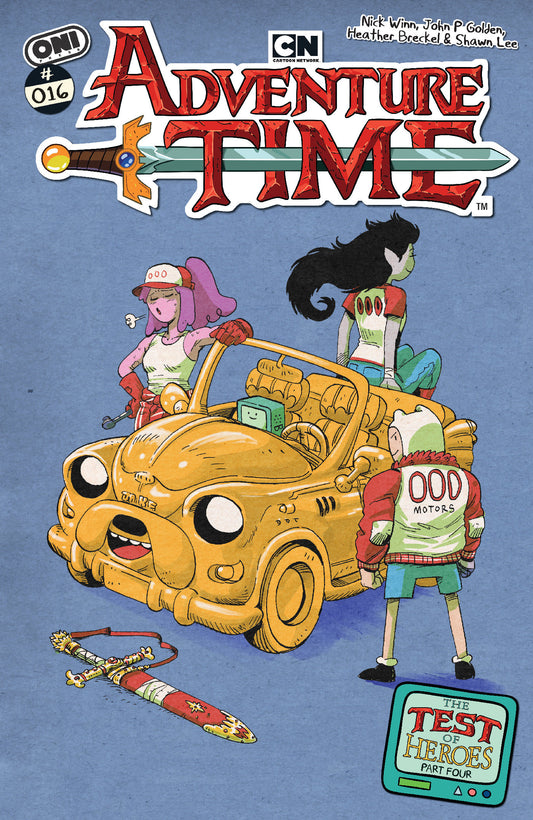 ADVENTURE TIME (2025) #16 CVR B JOHN P GOLDEN VAR ISBN: 64985600832916021 - FOC DATE: 7/12/26  - Release Date: 8/19/26