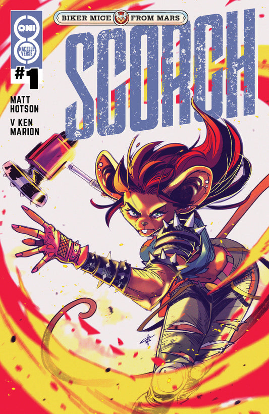 BIKER MICE FROM MARS SCORCH #1 CVR B ELEONORA CARLINI VAR ISBN: 64985600888600121 - FOC DATE: 7/5/26  - Release Date: 8/12/26