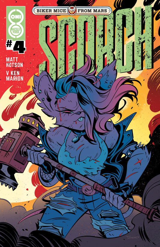 Biker Mice from Mars Scorch #4 Cover A Tango ISBN: 64985600888600411 - FOC DATE: 10/25/26  - Release Date: 11/25/26