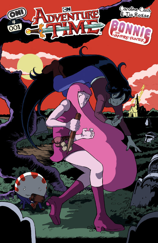 Adventure Time Bonnie the Vampire Hunter #1 (One-Shot) Cover B Tia Roxae Var ISBN: 64985600889300121 - FOC DATE: 10/11/26  - Release Date: 11/18/26
