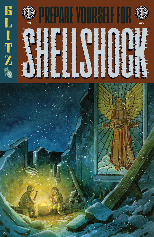 EC SHELLSHOCK #1 CVR B TYLER CROOK VAR ISBN: 64985600901200121 - FOC DATE: 7/12/26  - Release Date: 8/19/26