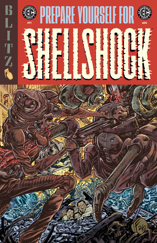 EC SHELLSHOCK #1 CVR C TOM FOWLER VAR ISBN: 64985600901200131 - FOC DATE: 7/12/26  - Release Date: 8/19/26