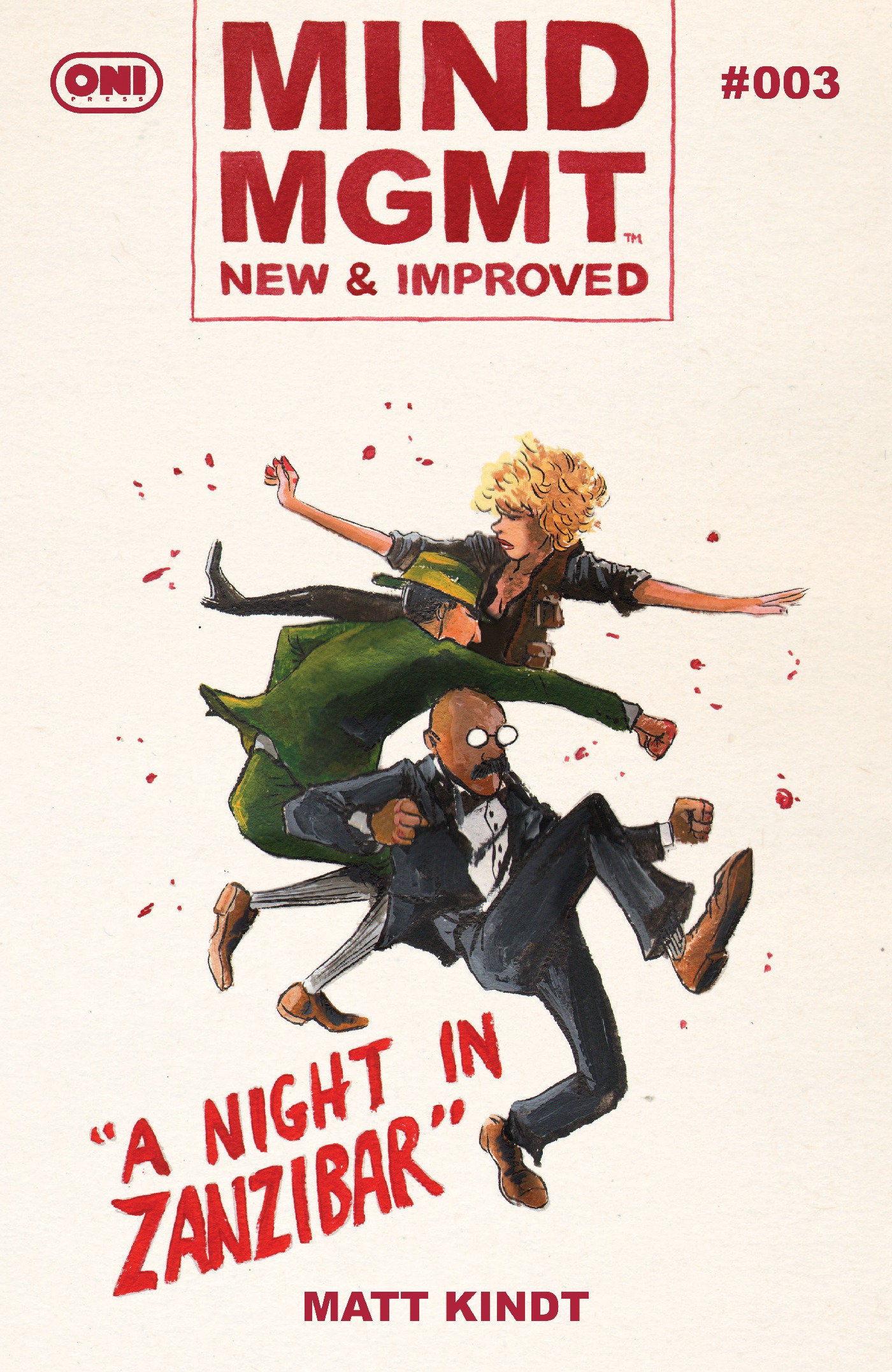 MIND MGMT NEW & IMPROVED #3 CVR A MATT KINDT ISBN: 64985600903600311 - FOC DATE: 7/26/26  - Release Date: 8/26/26