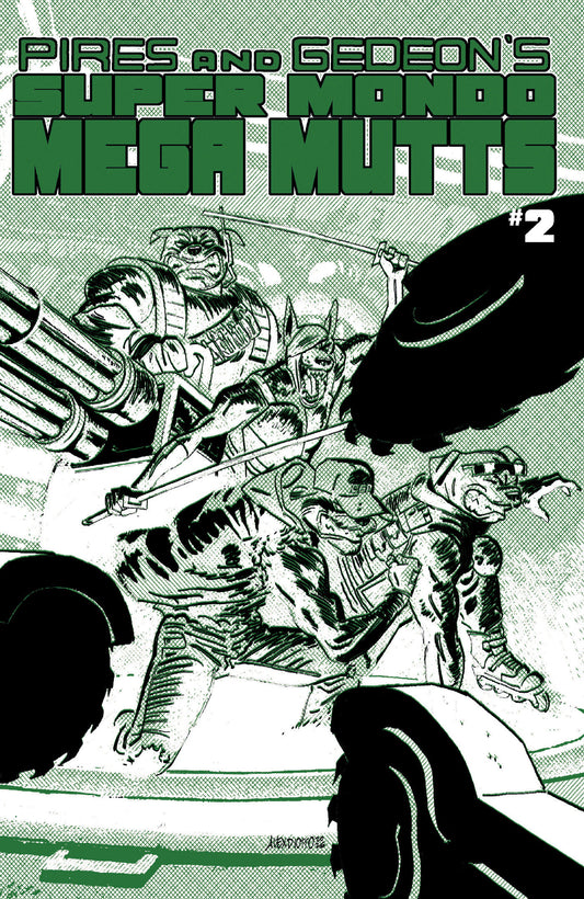 SUPER MONDO MEGA MUTTS #2 CVR B ALEX DIOTTO HOMAGE VAR ISBN: 64985600904302021 - FOC DATE: 7/19/26  - Release Date: 8/26/26