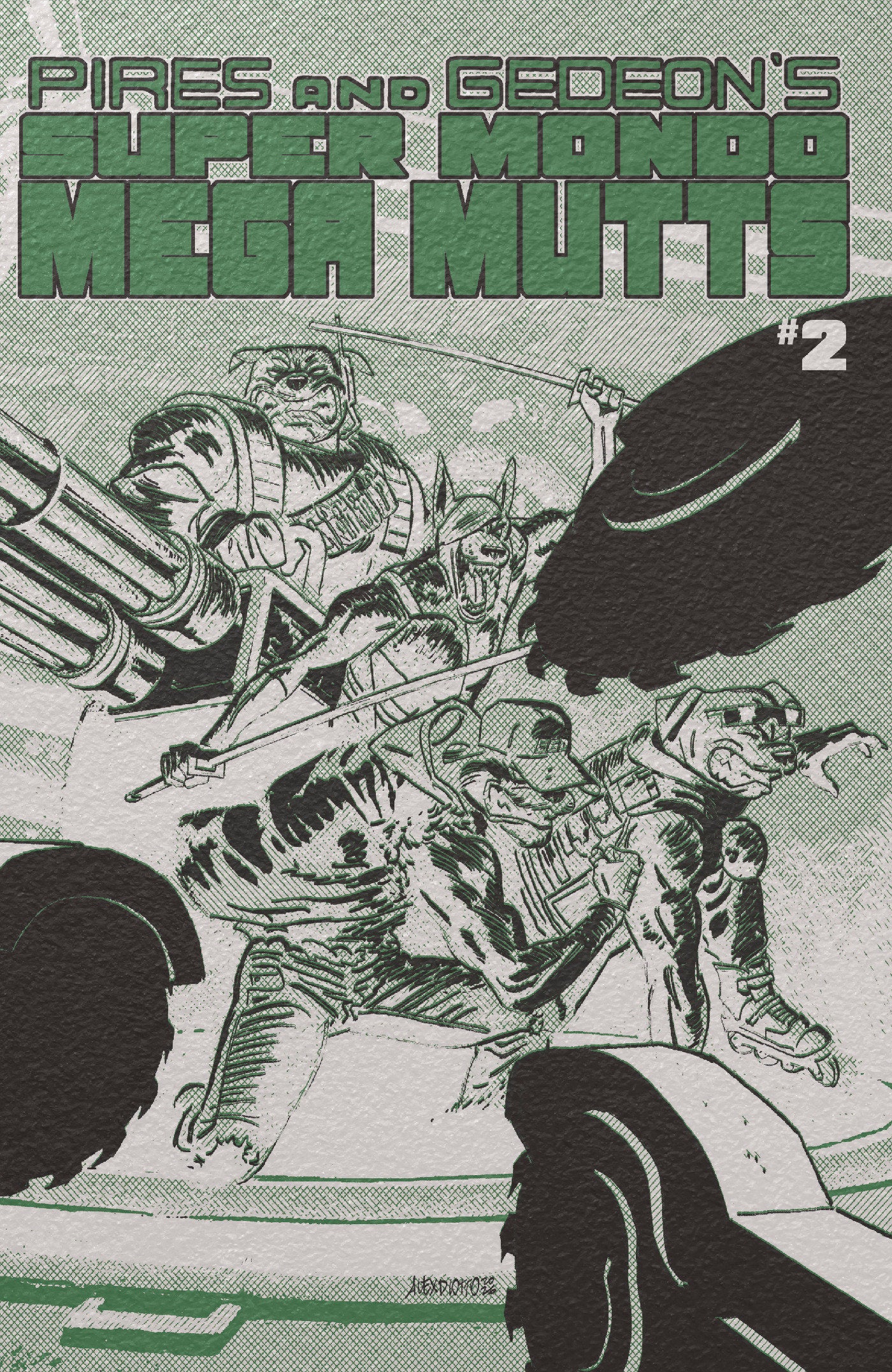 SUPER MONDO MEGA MUTTS #2 CVR E ALEX DIOTTO FOIL VAR ISBN: 64985600904302051 - FOC DATE: 7/19/26  - Release Date: 8/26/26