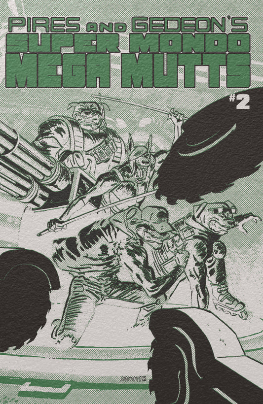 SUPER MONDO MEGA MUTTS #2 CVR E ALEX DIOTTO FOIL VAR ISBN: 64985600904302051 - FOC DATE: 7/19/26  - Release Date: 8/26/26