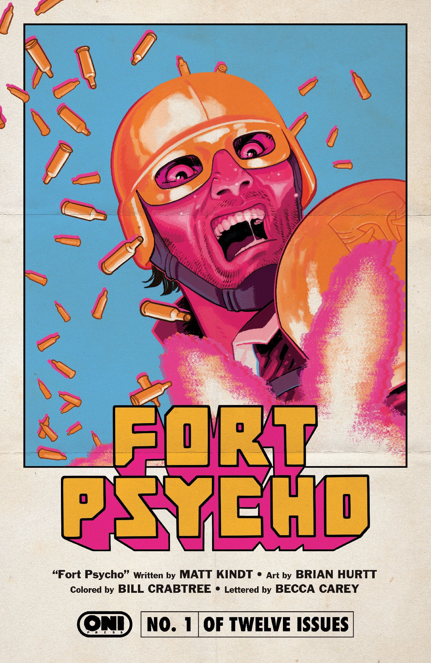 FORT PSYCHO #1 2nd Printing ISBN: 64985600905001012 - FOC DATE: 8/9/26  - Release Date: 9/2/26