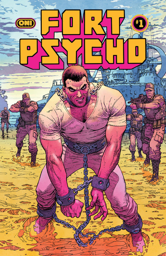 FORT PSYCHO #1 CVR C DUSTIN WEAVER VAR ISBN: 64985600905001031 - FOC DATE: 6/28/26  - Release Date: 8/5/26