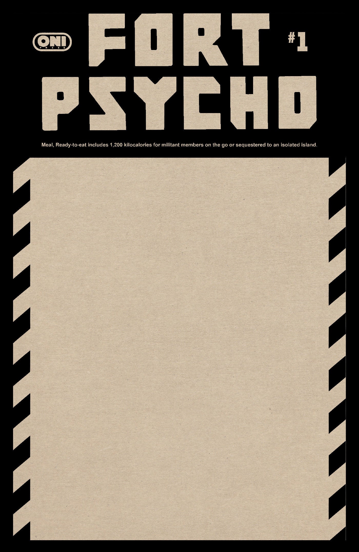 FORT PSYCHO #1 CVR E BLANK SKETCH VAR ISBN: 64985600905001051 - FOC DATE: 6/28/26  - Release Date: 8/5/26
