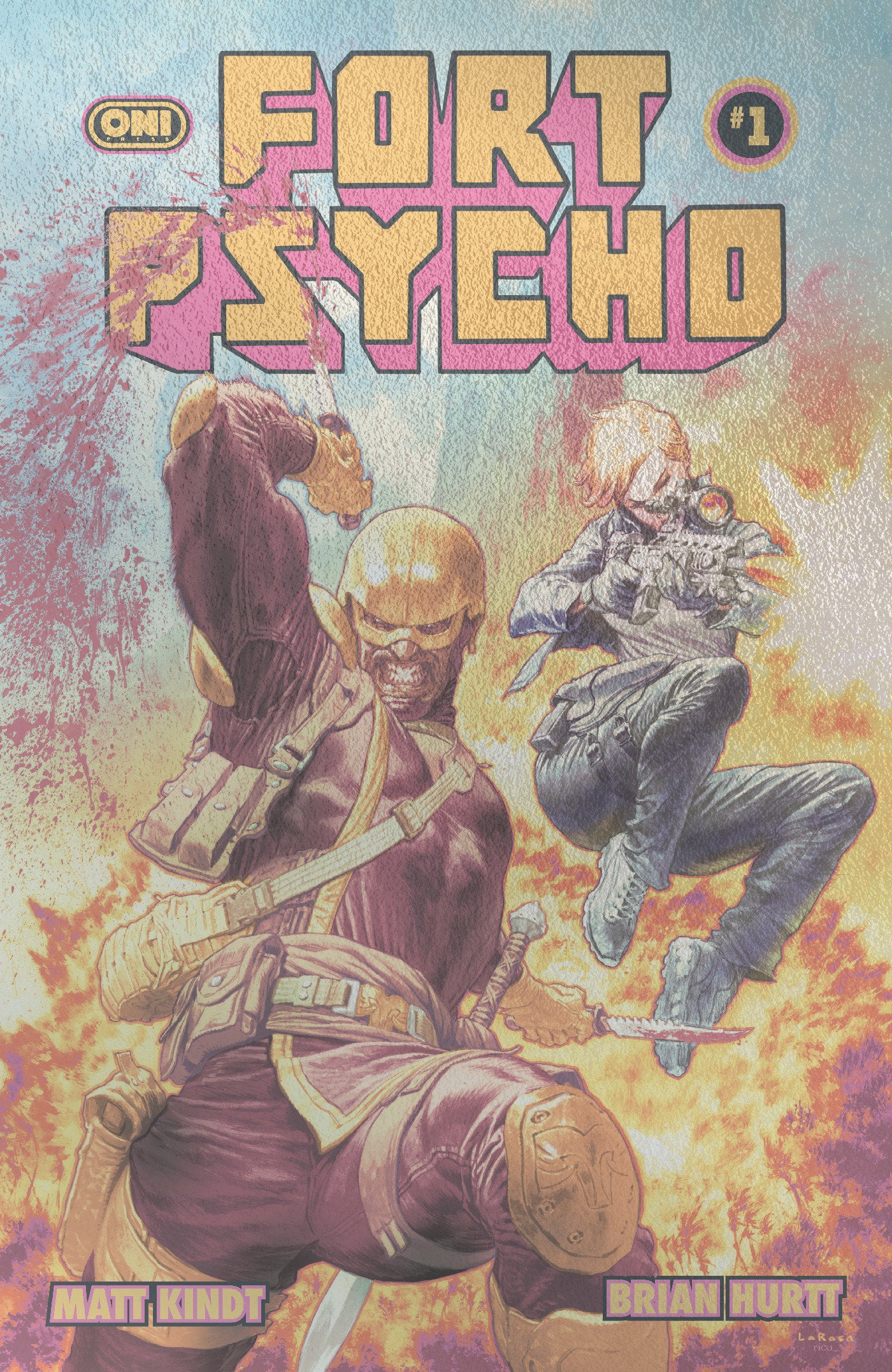 FORT PSYCHO #1 CVR F LEWIS LAROSA FOIL VAR ISBN: 64985600905001061 - FOC DATE: 6/28/26  - Release Date: 8/5/26